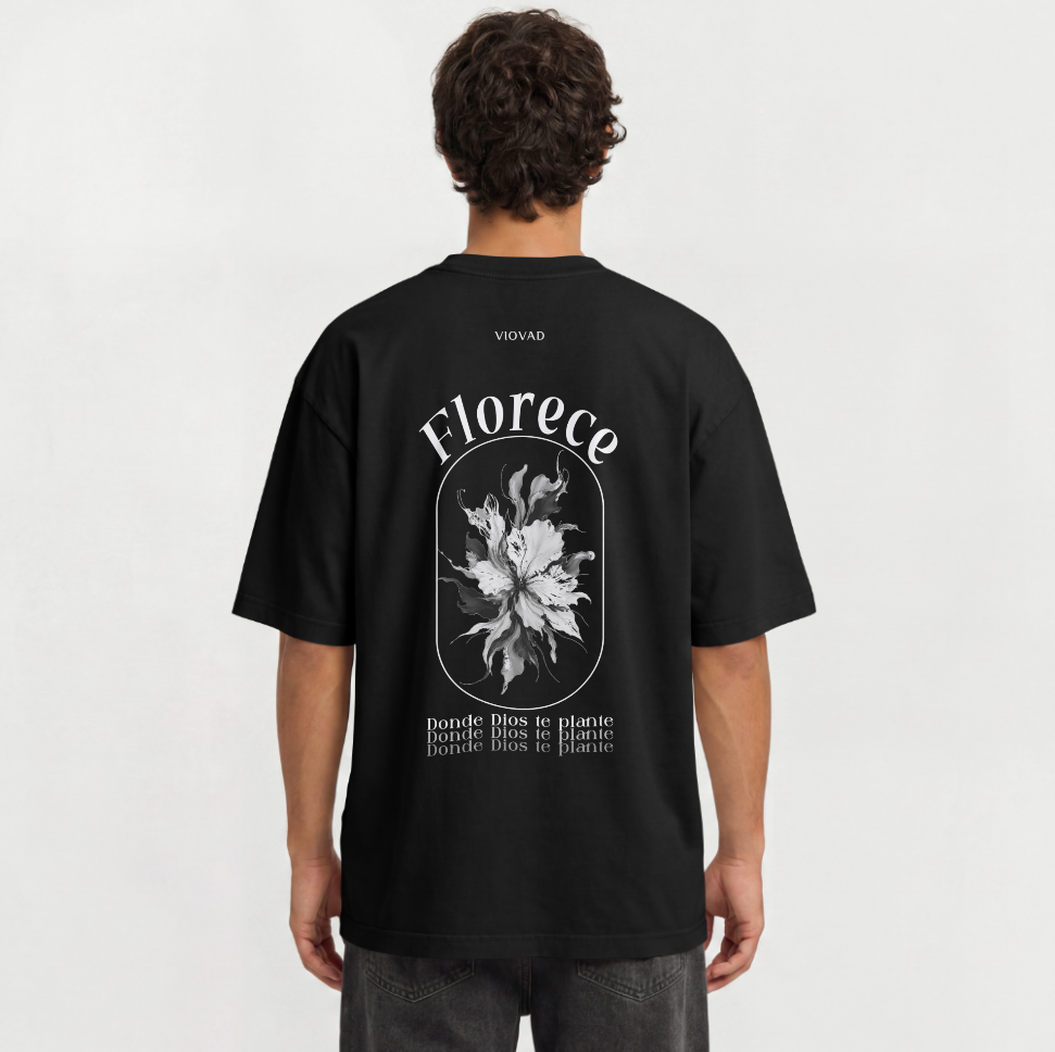 FLORECE OVERSIZED UNISEX T-SHIRT