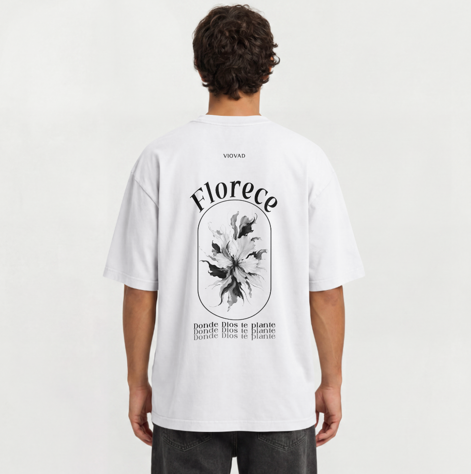 FLORECE OVERSIZED UNISEX T-SHIRT