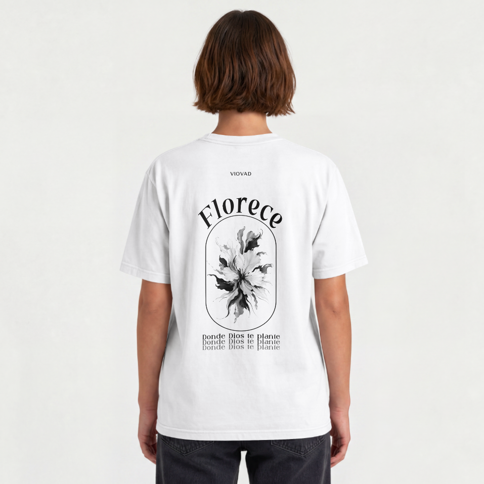 FLORECE OVERSIZED UNISEX T-SHIRT